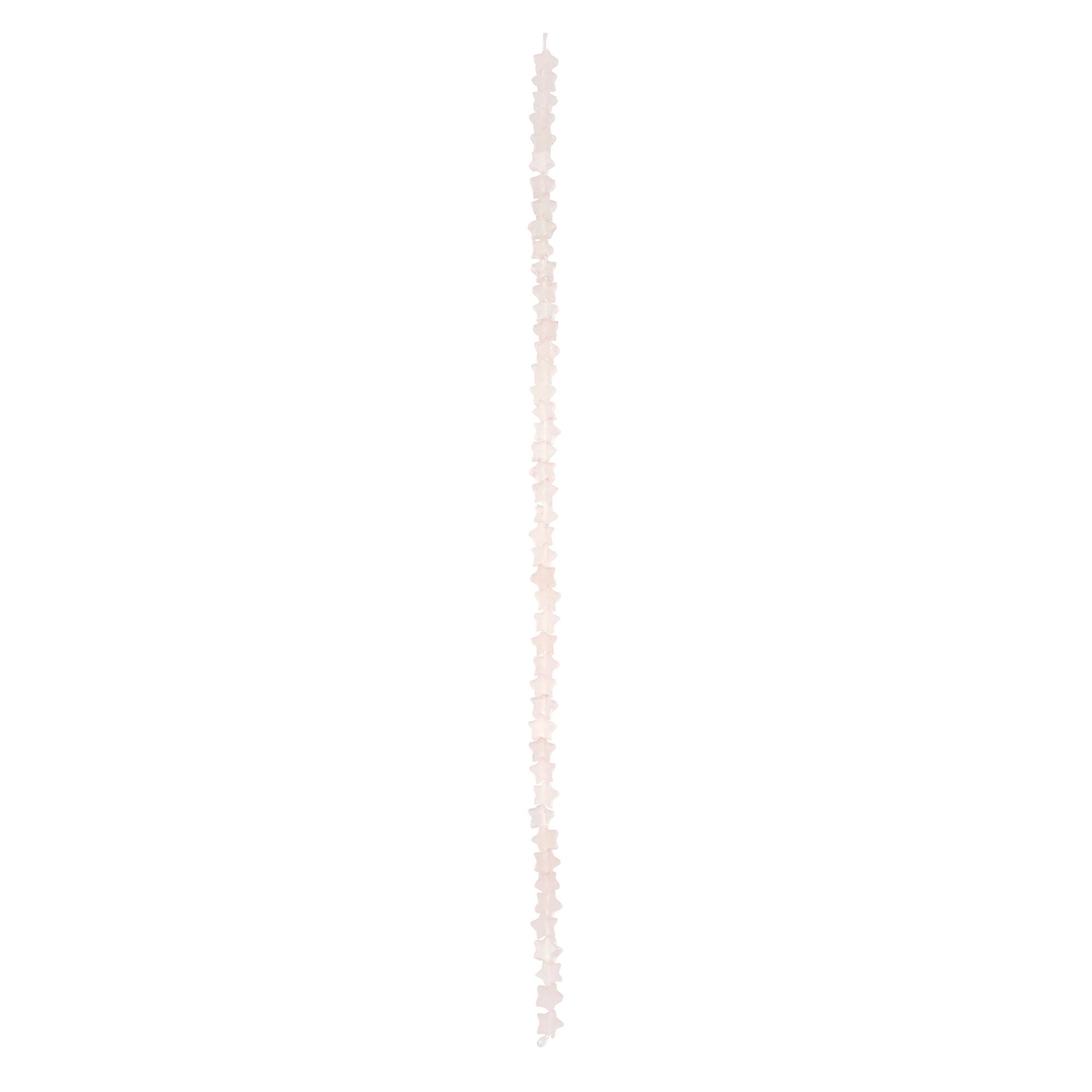 Pink Dyed Rose Quartz Star Beads, 4mm by Bead Landing™